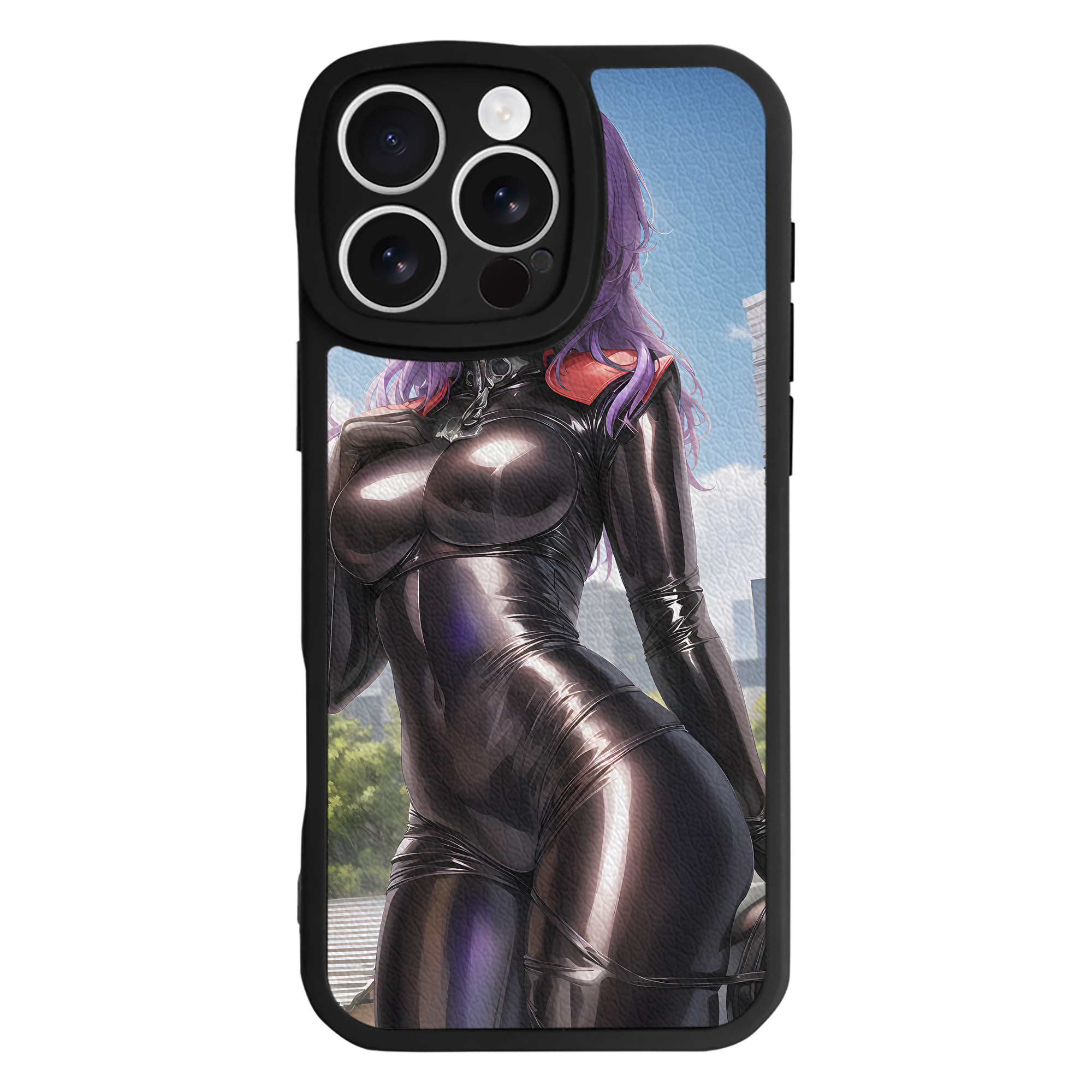 （画像用） EVA 新世紀エヴァンゲリオン 【iPhone 16シリーズ対応】シリコンスマホケース（レザー調） 材質：シリコン